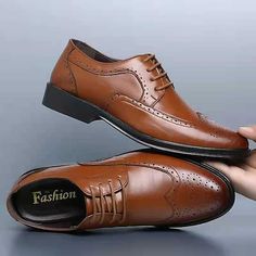 Category:Casual Shoes,Oxfords; Upper Materials:PU; Season:Spring,Fall; Gender:Men's; Style:Business,British; Outsole Materials:Rubber; Occasion:Wedding,Party  Evening; Closure Type:Lace-up; Listing Date:01/12/2024; 2024 Trends:Brogue,Dress Shoes,Derby Shoes,Wingtip Shoes; Foot Length:null; Size chart date source:Provided by Supplier. Oxford Shoes Style, Wingtip Oxford Shoes, Wingtip Shoes, Oxford Shoes Men, Men Formal, Leather Slip On Shoes, Brogue Shoes, Leather Dress Shoes, Formal Shoes For Men