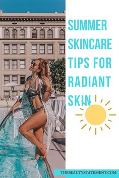 Summer Skincare For Radiant Skin | The Beauty Statement Shea Butter Body Lotion, Acne Tips, Sunless Tanner, Sunless Tanning, Shea Body Butter, Summer Skincare