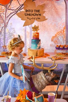 Frozen 2 Fall Birthday Party, Frozen Fall Birthday Party, Fall Frozen Birthday Party, Frozen Ii Birthday Party, In Two The Unknown Frozen Birthday, Elsa Party Ideas