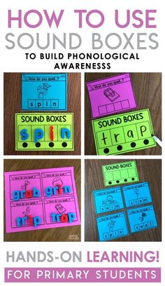 sound boxes to teach phonological awareness for primary students