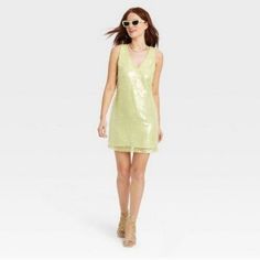 Beautiful Lime Green Sequence Dress. Perfect For Upcoming Holidays. Nwt Spring Holiday Knee-length Mini Dress, Spring Holiday Knee-length Dresses, Knee-length Mini Dress For Spring Holiday, Casual Mini Dress For Spring Holiday, Spring Holiday Mini Dress, Holiday Spring Mini Dress, Spring Holiday Fitted Dresses, Fitted Dresses For Spring Holiday, Fitted Dresses For Holiday In Spring