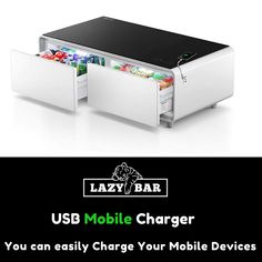 lazy bar built-in usb mobile charger Fun Drinks, Bar Table