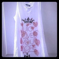 New, With Tags, Never Worn Designer: Juicy Couture Size: Girls 12 Color: White Details: Pink Graphics And Font Cute White Sleeveless T-shirt, Pink Graphics, Girls Tank Top, White Details, Tanktop Girl, Juicy Couture, Kids Shirts, Pink White, Shirts Tops