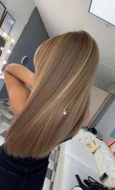 Blonde Light Brown Hair, Highlights Brown Hair Balayage, Straight Blonde Hair