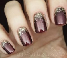 Red And Gold Nails, Gold Nail Art, Special Nails, Winter Nails Acrylic, Nail Colors Winter, Trendy Nail Art Designs, Her Nails, Acrylic Coffin, Nail Art Wedding