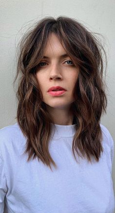 Medium Shaggy Hairstyles, Modern Shag, Shaggy Long Hair, Medium Shag Haircuts, Shag Haircuts