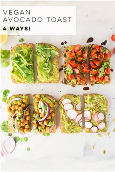 vegan avocado toast and ways to make it easier for the whole family