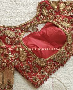 Floral Work Blouse, Sarees Blouse, Floral Work