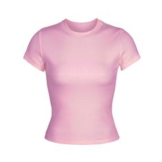 Pink Fitted Crew Neck Short Sleeve Top, Pink Fitted Short Sleeve Crew Neck Top, Fitted Pink Short Sleeve Crew Neck Top, Tan Top, Clothes Shopping, Boyfriend T Shirt, Great T Shirts, How To Make Tshirts