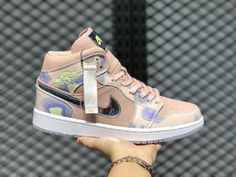 WMNS Air Jordan 1 Mid SE "P(Her)spective" Pastel High-top Custom Sneakers For Streetwear, Pastel High-top Sneakers For Streetwear, Wmns Air Jordan 1, Air Jordan 1 Mid Se, Air Jordan Sneakers, Mid Top, Pastel Hues, Air Jordan 1 Mid, Jordan 1 Mid