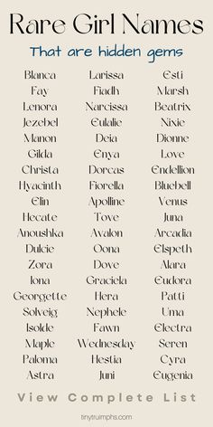 Need a very unique name for your little girl? This list of rare and beautiful names is the right choice for parents who want something unique and special. These names, from Elowen to Isolde, are magical, meaningful and rare.  #RareGirlNames #UniqueBabyNames #EnchantingGirlNames #SpecialBabyNames #BabyNameInspiration Dnd Elf Names Female, Motherly Names, Names That Mean Fear, Female Middle Names, Names For Girls Unique Rp, British Female Names, Good Names For Characters, Old Time Names, Rare Names For Girls Unique