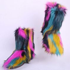 [Pre-sale] 10 Colors Faux Fur Winter Boots F193 – Furdela Wholesale Trendy Pink Mid-calf Boots For Winter, Trendy Pink Mid-calf Winter Boots, Fur Winter Boots, Fuzzy Boots, Fur Snow Boots, Faux Fur Boots, White Headband, Ankle Boots Flat, Snow Boots Women