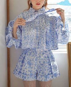 Blue Western Dress, Color In Fashion, Stylish Short Dresses, Western Clothes, Western Dress, Popular Color, Formal Looks, Western Dresses, Skirt Design