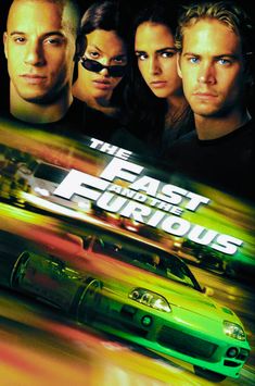 the fast and the furious movie poster