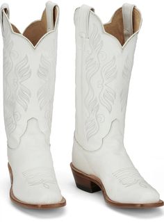 Unleash your creativity with these versatile white cowgirl boots, that can be cherished in its pristine form, or dyed to match any ensemble. White Cowgirl Boots, Justin Boots Womens, Tony Lama Boots, White Cowboy Boots, Rugged Boots, Womens Work Boots, Ostrich Boots, Steel Toe Boots, Pink Boots