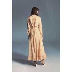 Buy Nora Maxi Dress for only $149.00 at By Baano! Chic Patterned V-neck Dress, Casual Silk Dress For Fall, Casual Silk Dresses For Fall, Feminine A-line Maxi Dress For Fall, Elegant Beige Floral Print Midi Dress, Elegant Beige Midi Dress With Floral Print, Chic A-line Viscose Maxi Dress, Spring Modest Long Midi Dress, Modest Long Midi Dress For Spring