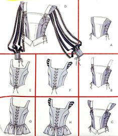 McCall's 4107 Renaissance Lace Up Top Costume Pattern Corset Bodice 6 8 10 12 Corset Sewing Pattern, Corset Costumes, Bodice Pattern, Costume Sewing Patterns, Corset Pattern, Bodice Top, Costume Patterns, Mccalls Sewing Patterns, Top Sewing Pattern