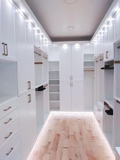 California Closets, Custom Closets, Walk In Closet, Closet Organization, Closet Storage, Dallas, Texas Dream Closet Room, Clothing Rack Bedroom, Bathroom And Walk In Closet, Custom Closet Design, Up Lighting, Barn Style House Plans