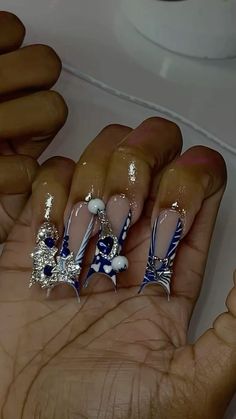 Long Things, Nails Details, Idol Nails, Nail Piercing, Short Square Acrylic Nails, Pretty Gel Nails, Coffin Shape Nails, Acrylic Nails Coffin Pink