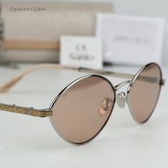 Brand New Jimmy Choo Sonny/S 9f6/2s Peach Palladium Pink Silver Oval Metal Chain Women Sunglasses Same/Next Day Free Shipping! No Offers Accepted. Final Price! Don't Miss Out, Shop Now! 100% Authentic & Brand New! Brand: Jimmy Choo Model Number: Sonny/S Color Code: 9f6/2s Gender: Women Frame Color: Peach Palladium Pink Frame Shape: Oval With Chain Frame Material: Stainless Steel Frame Style: Full Rim Lens Color: Pink Flash Silver Lens Material: Nylon 100% Uv Protection Size: 58x16x145 Made In It Pink Frame, Chain Women, Pink Frames, Women Sunglasses, Stainless Steel Frame, Colored Sunglasses, Color Code, Metal Chain, Steel Frame