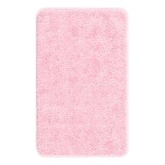 a pink rug on a white background