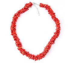 Add a bold statement to your casual style with this beautiful coral bead necklace. Red Bamboo, Coral Beads Necklace, Bamboo Coral, Coral Beads, Bead Necklace, Casual Style, Bamboo, Beaded Necklace, Coral