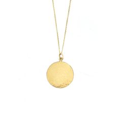 Mallory Shelter Jewelry Gold Disc Necklace Gold Disc Necklace, Jewelry Materials, Gold Coin Necklace, Gold Disc, Gold Coin, Disc Necklace, Coin Necklace, Simple Necklace, Gold Coins