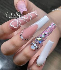 Uñas Acrilicas, Fire Nails, Fancy Nails, Dope Nails, Best Acrylic Nails