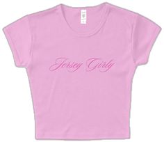 Fitted Pink T-shirt With Name Print, Los Angeles Apparel, Cropped Tube Top, Cropped T Shirt, Crop Tshirt, Baby Tee, Jersey T Shirt, Infant Tees, Baby Pink