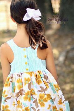 Lucy's Racerback tunic and Dress. PDF sewing patterns for Girls Dress Pattern, Simple Dress Pattern, Kids Frocks, Couture Mode, Kids Ideas, Sewing Gifts, Dresses Kids Girl, Pdf Patterns