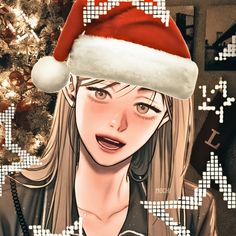 𝗰𝗵𝗿𝗶𝘀𝘁𝗺𝗮𝘀 𝗲𝗱𝗶𝘁𝗶𝗼𝗻 𝗯𝘆: 𝗺𝗲/𝗺𝗼𝗰𝗵𝗶 Christmas Pfps, Pfp Christmas, Christmas Pfp, Romance Anime, Best Romance Anime, Manga Pfp, Yuri Manga, Girl Couple