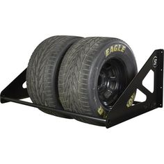 Provides storage for additional tire needs in your car trailer or shop. 12-gauge steel wall plates allow three different tire diameter fitments. 1-1/4-inch tire support tubes with 14 gauge wall thickness for strength. Rear support tube can be adjusted without removing wall plates. Supports tire diameters from 23-inches to 32-inches. Tire weight capacity of up to 400 lbs. (determined by mounting surface) Assembly hardware included, wall mounting hardware not provided. Adjustable Storage for Your Removing Wall, Tire Storage Rack, Enclosed Car Trailer, Trailer Organization, Tire Storage, Tire Rack, Towing Trailer, Ladder Rack, Ratchet Straps