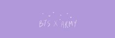 the word bsx army written in white chalk on a purple background with small birds