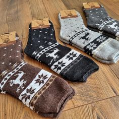 Product details: 2 x Pairs (multicolor) Materials: 100% Alpaca Wool (sustainable) Sizes: EU 39-42 | US 6-9 | UK 5.5-8.5 EU 43-46 | US 10-13 | UK 9.5-12.5 Embrace the ultimate warmth and comfort this winter with our luxuriously soft 100% Alpaca Wool Socks, featuring charming deer and snowflake designs. These socks are not just a winter wardrobe essential, but also make a thoughtful Christmas gift for your loved ones. Crafted from 100% pure alpaca wool, these socks offer superior insulation, keepi Comfortable Socks For Winter Stocking Stuffers, Cozy Brown Socks For Stocking Stuffers, Scandinavian Style Winter Socks With Fair Isle Pattern, Cozy Winter Socks For Stocking Stuffers, Comfortable Winter Socks With Fair Isle Pattern, Comfortable Fair Isle Pattern Winter Socks, Cozy Christmas Socks For Gifts, Cozy Christmas Gift Socks, Cozy Winter Socks With Fair Isle Pattern