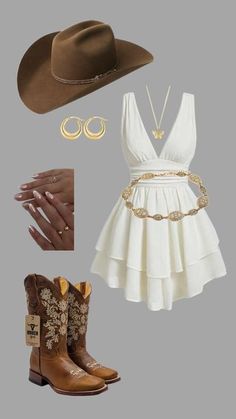 Echa un vistazo a los Shuffles de danielajuarezzz Outfit Jaripeo, Jaripeo Outfit, Jean Dress Outfit, Cowboy Outfits For Women, Vestidos Country, Country Concert Outfits, Denim Dress Outfit, Cute Cowgirl Outfits, Casual Country Outfits