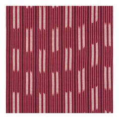 red and white striped fabric with vertical stripes