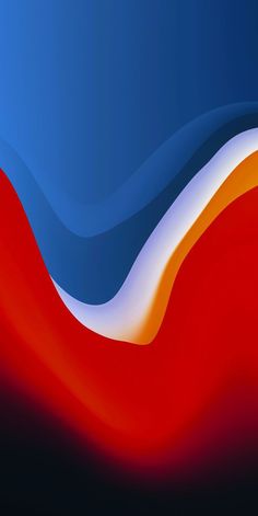 an abstract background with red, white and blue waves