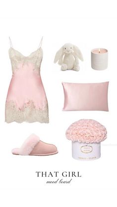 Inspiration Moodboard, Cute Pjs, Cute Sleepwear, Coquette Pink, Pink Girly Things