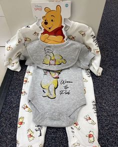 0/3 to 6/9 4 pce set Winnie The Pooh Baby Outfit, Disney Onesie Pajamas, Cool Baby Stuff One Piece & Sets, Disney Baby Clothes Target