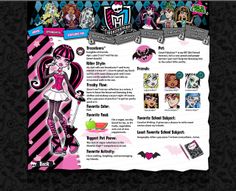 the website for monster high school