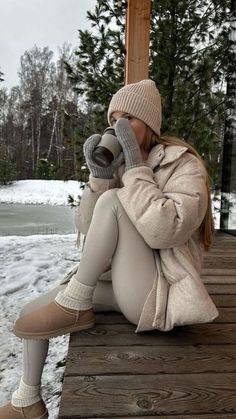 Cute Winter Outfits Baddie, Cabin Outfit, Winter Outfits Korean, Looks Adidas, 00s Mode, Stile Blair Waldorf, Adrette Outfits, Outfits Cold, New York Outfits