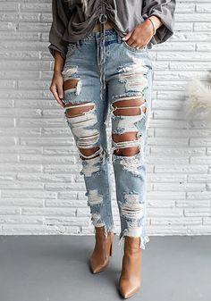 High Rise Denim Jeans, Breaking In, Pants Women Fashion, Denim Pants Women, Traje Casual, Comfortable Jeans, Winter Trends, Denim Trousers, Vintage Streetwear