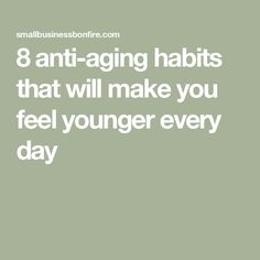 8 anti-aging habits that will make you feel younger every day Looking In The Mirror, Startup Marketing, Narcissistic People, Daily Exercise Routines, Social Media Marketing Content, Feel Younger, Aging Process, Relationship Problems, Real Friends