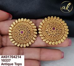 Unique Gold Jewelry Designs, Gold Earrings Indian, Balcony Grill, Handmade Gold Jewellery, Gold Necklace Indian Bridal Jewelry, Antique Bridal Jewelry