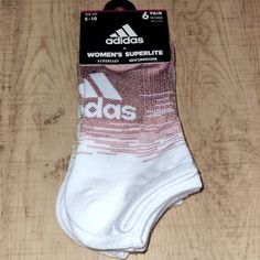 Women's Socks Size 6-10 With Arch Compression. White Breathable Adidas Socks, Adidas Breathable White Socks, Adidas White Breathable Socks, Adidas Socks, Ankle Socks Women, Adidas Brand, Sock Packs, Adidas Trefoil, Women's Socks