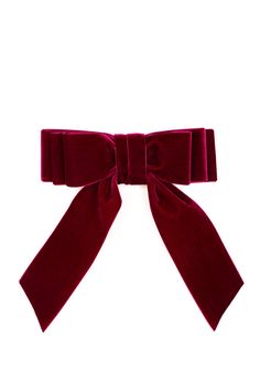 Grace and Grandeur Bow Company’s luxe velvet hair bows are the perfect hair accessory for women and children. The Grace Bow is considered an oversized bow featuring beautiful long ribbon tails. Each bow is made with soft, luxurious velvet ribbon! Dimensions The Grace Bow measures approximately 6.75" wide and tails are approximated 8” long from top of bow to longest tip. This bow is secured on a 3" French barrette. * Luxe Velvet Ribbon * Oversized Hair Bow * French Barrette * Size | 6.75”W x 8”L Velvet Ribbon Hair, Preppy Accessories, Black Hair Bows, Satin Ribbon Bow, Velvet Hair, Bow Accessories, Ribbon Hair Bows, French Barrette, Ribbon Hair