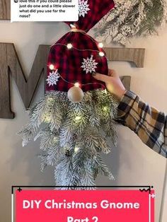 Reply to @sherryyosbournn what should I name them?! #GivingThanks #Wal... | TikTok Diy Christmas Gnomes, Christmas Decor Crafts, Christmas Specials, I Name, Diy Christmas Decor, Christmas Crafts To Make, Easy Christmas Decorations