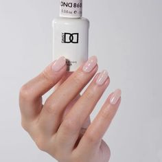 DND Gel Polish & Matching Nail Lacquer #860 She’s White? She’s Pink? | eBay Color Undertones, Elegant Nail Polish, Dnd Nail Polish, Sheer Polish, Nail Polish Gift Set, Nail Polish Gift, Luminous Nails, Dnd Gel Polish, Uv Gel Nail Polish