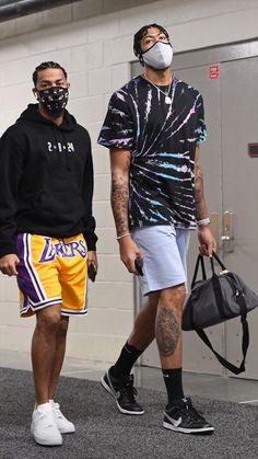 Anthony Davis Outfit, Karl Towns, Nba All Star, Black Men Fashion Urban, Outfit Hombre, Star Shorts, Nba Outfit, Nba Fashion