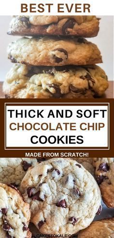 The best big and soft chocolate chip cookies you will ever eatLoaded with chocolate. Picnic Dessert, Soft Chocolate Chip Cookies Recipe, Oreo Cake Pops, Simple Chocolate Chip Cookie Recipe, Best Chocolate Chip Cookies Recipe, Best Chocolate Chip Cookies, Homemade Chocolate Chips, Homemade Chocolate Chip Cookies, Best Chocolate Chip